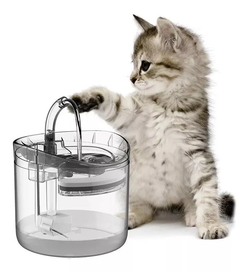 Fuente De Agua Para Mascotas Gatos Silen