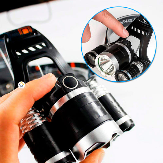 Linterna Minera LED Recargable 301