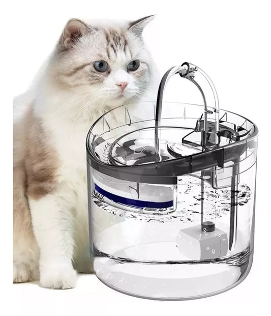 Fuente De Agua Para Mascotas Gatos Silen