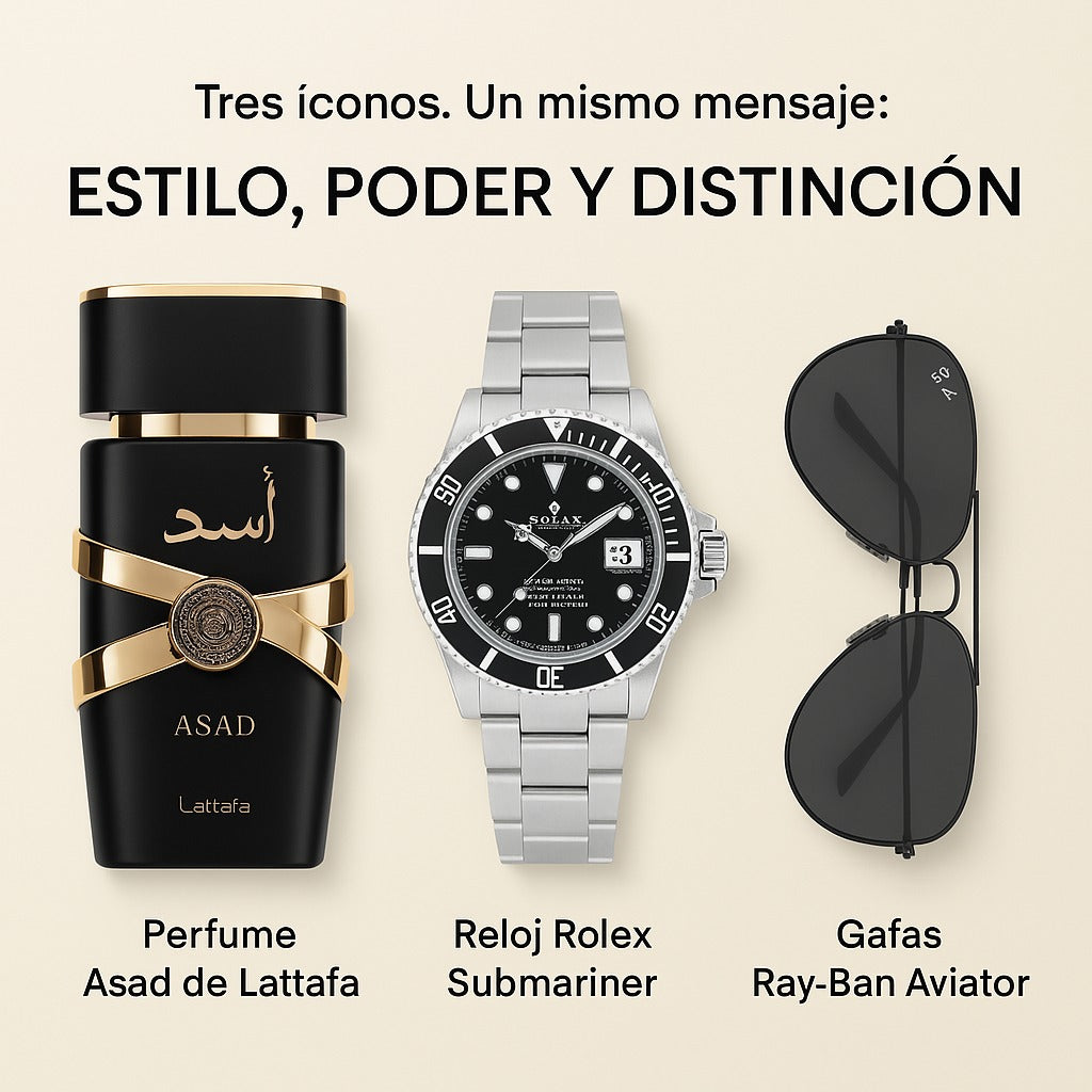 Versatilidad y elegancia en un solo kit.